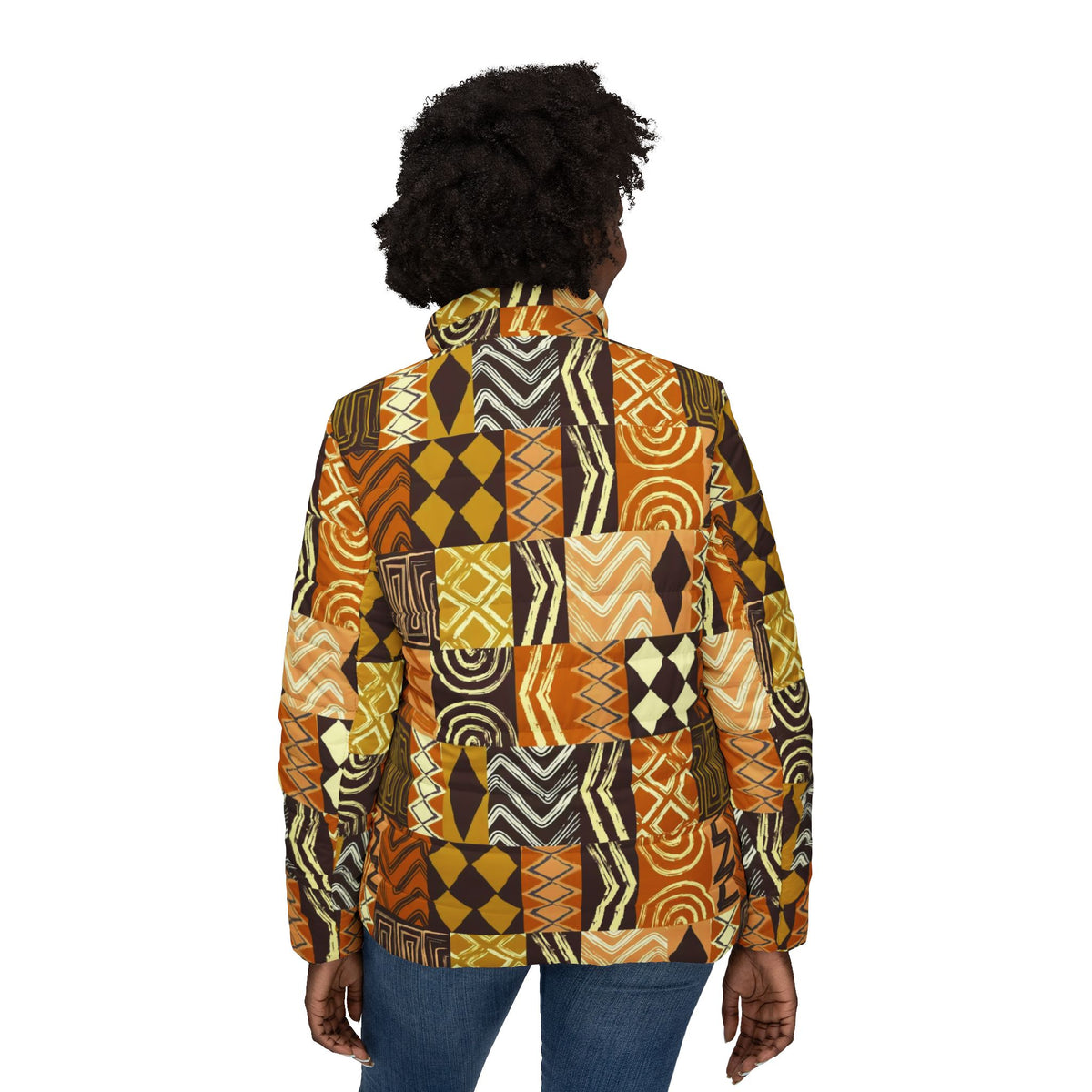 Women’s Puffer Jacket (AOP)