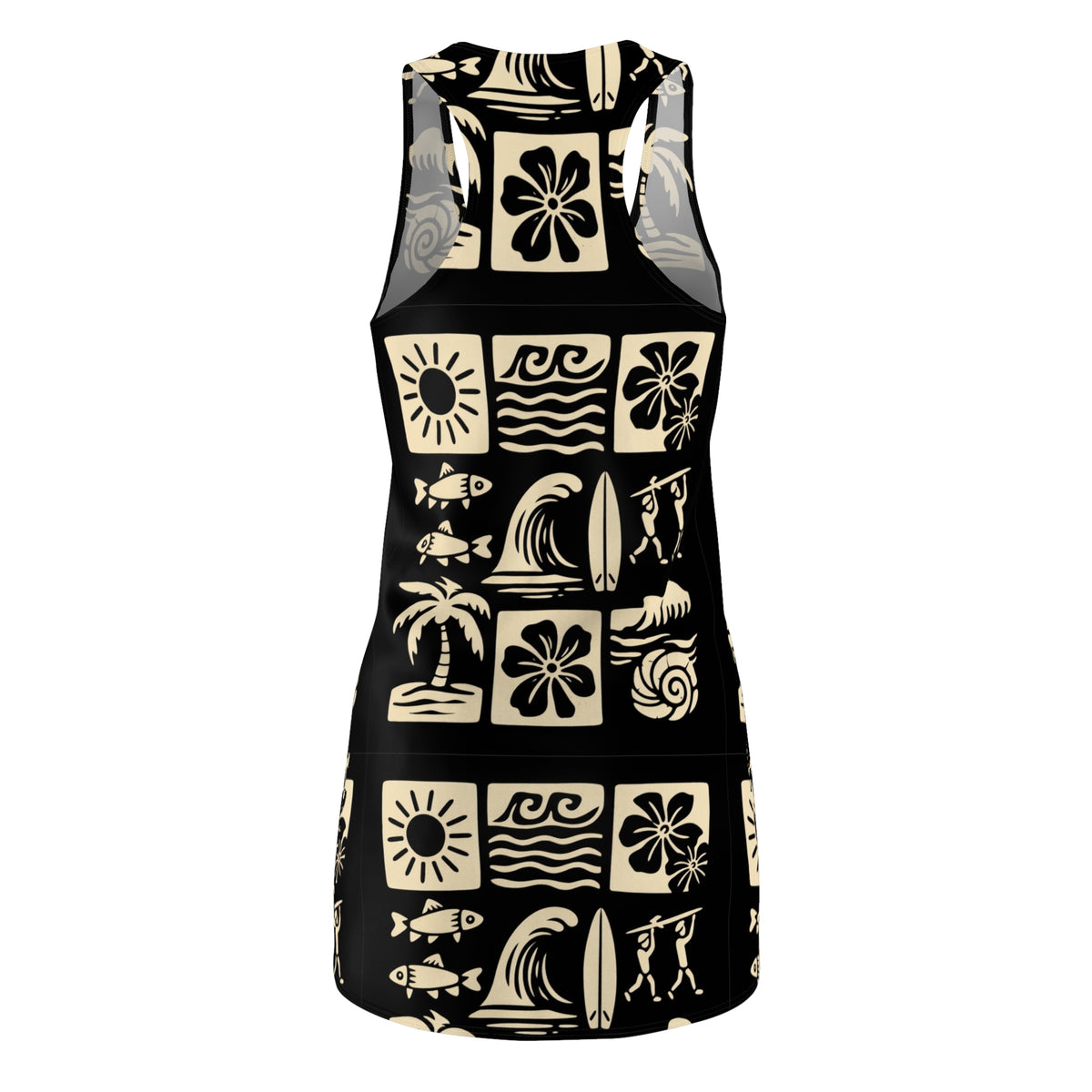 Women's Cut & Sew Racerback Dress (AOP)