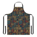 Apron, 5-Color Straps (AOP)