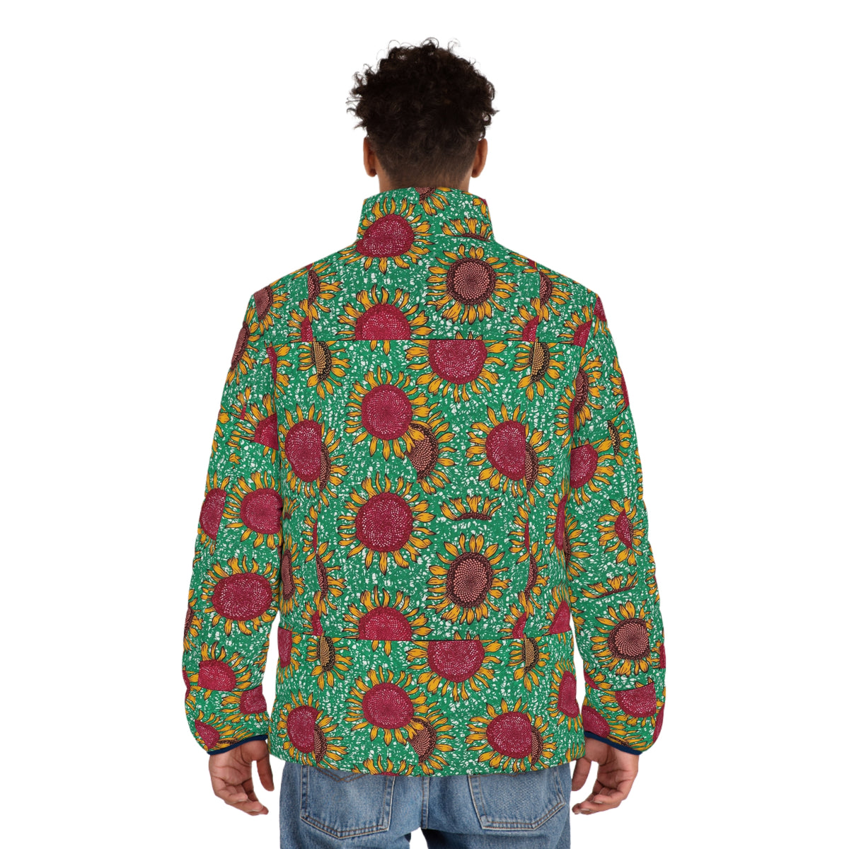 Men's Puffer Jacket (AOP)
