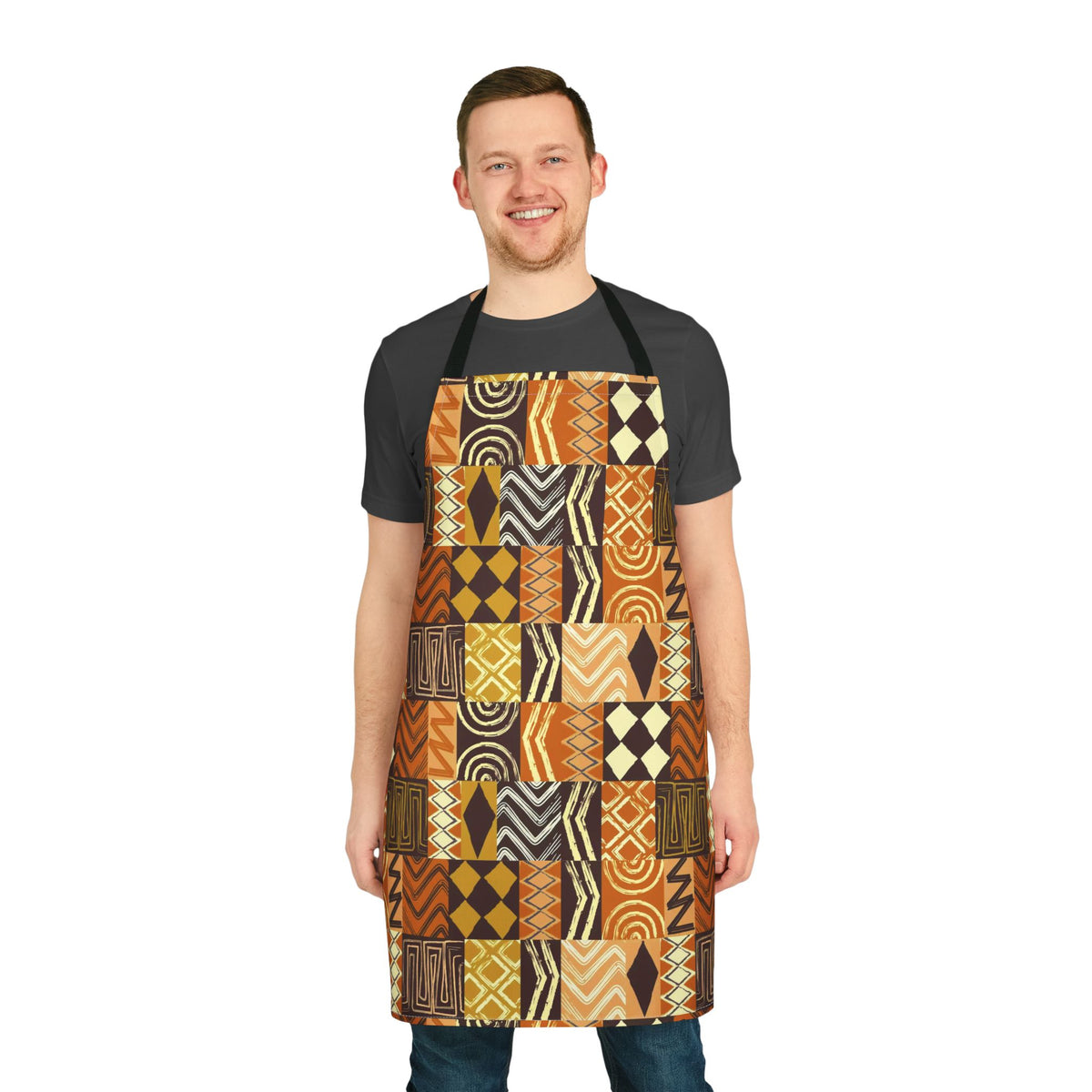 Apron, 5-Color Straps (AOP)