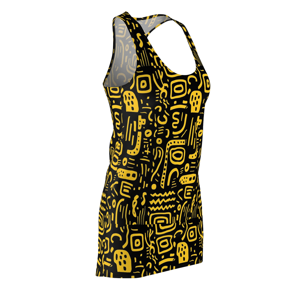Women's Cut & Sew Racerback Dress (AOP)