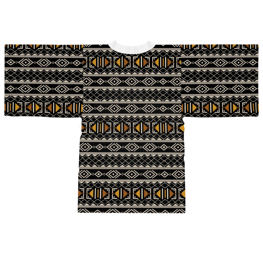 Long Sleeve Kimono Robe (AOP)