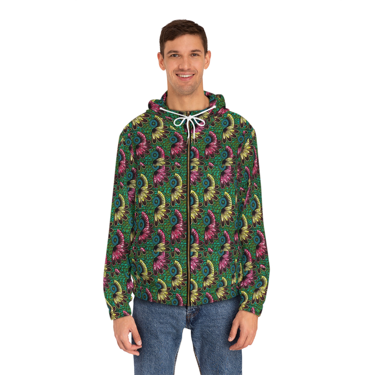 Men's Full-Zip Hoodie (AOP)