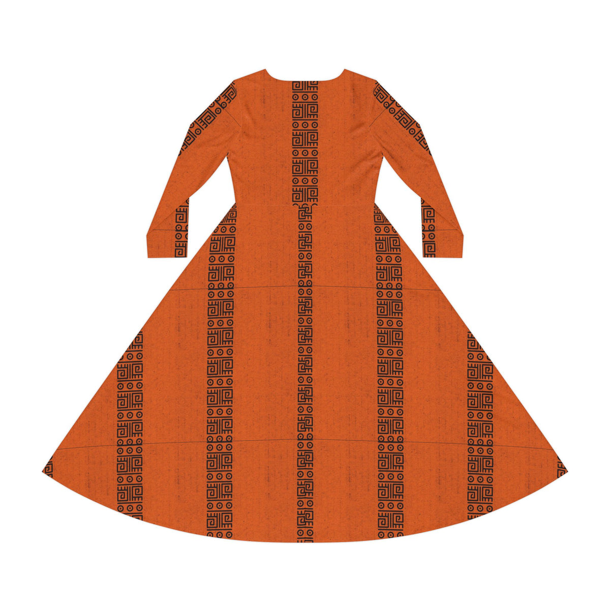 Women's Long Sleeve Dance Dress (AOP)