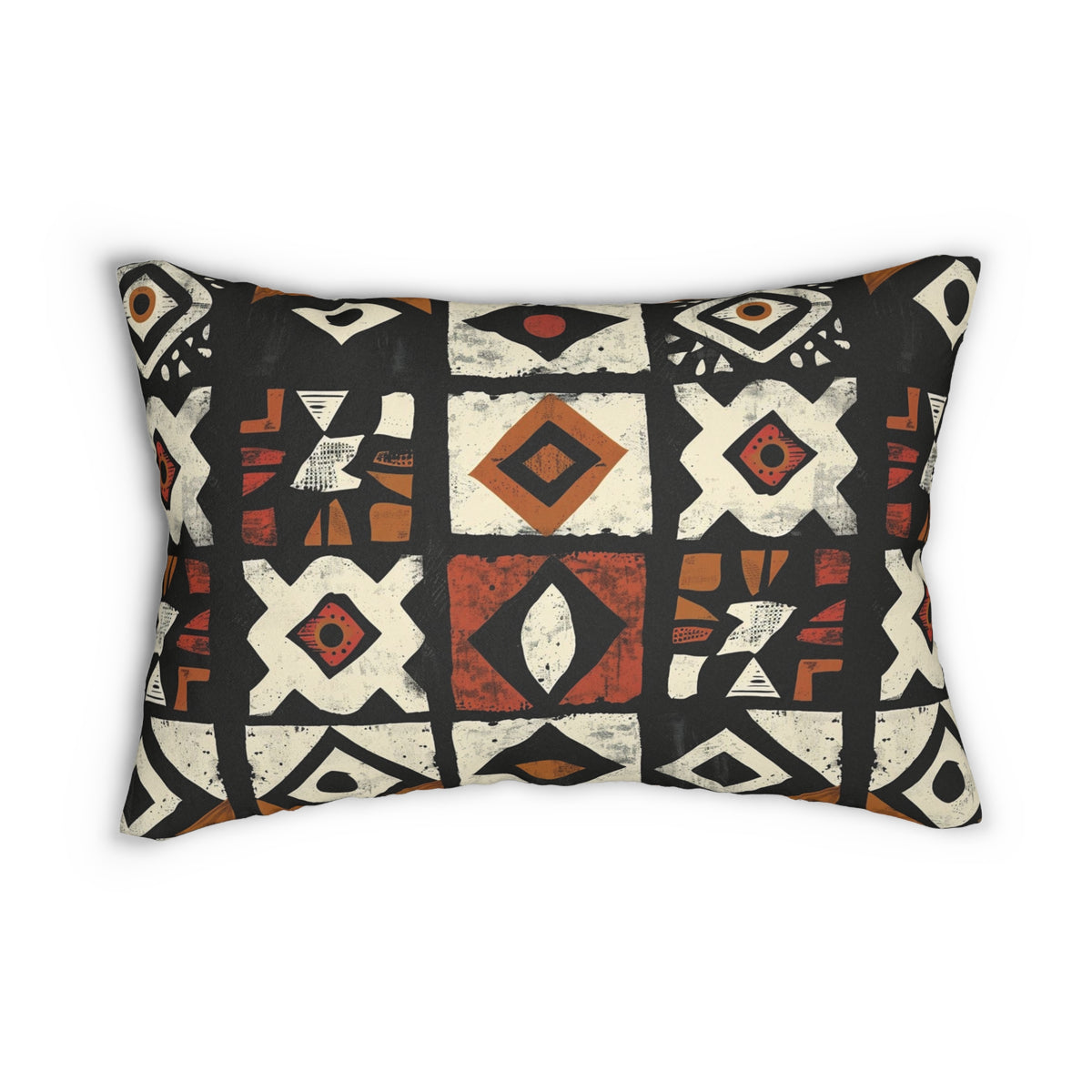 Spun Polyester Lumbar Pillow