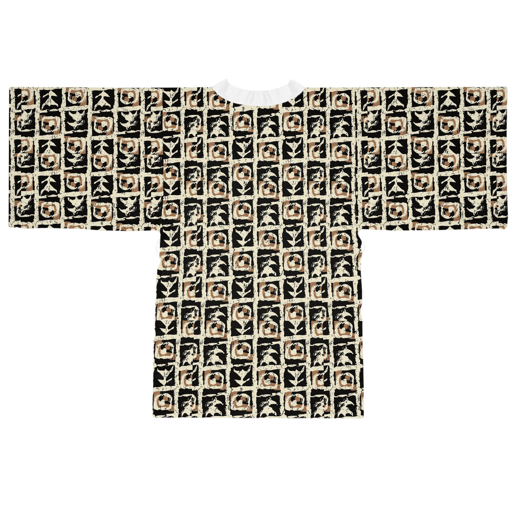 Long Sleeve Kimono Robe (AOP)