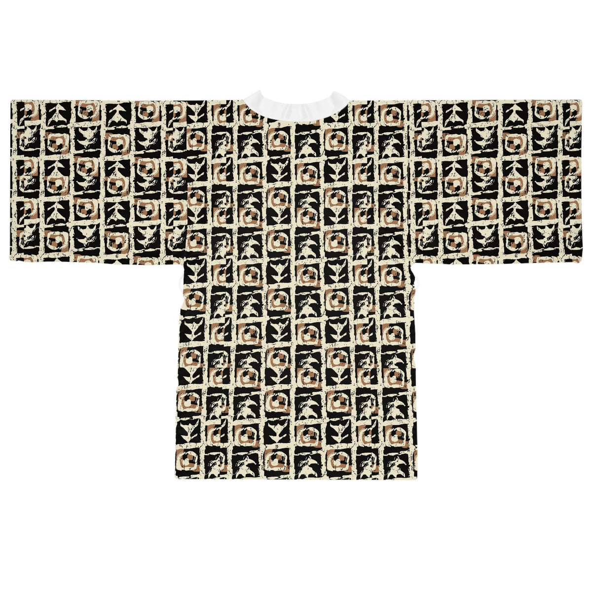 Long Sleeve Kimono Robe (AOP)