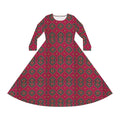 Women's Long Sleeve Dance Dress (AOP)