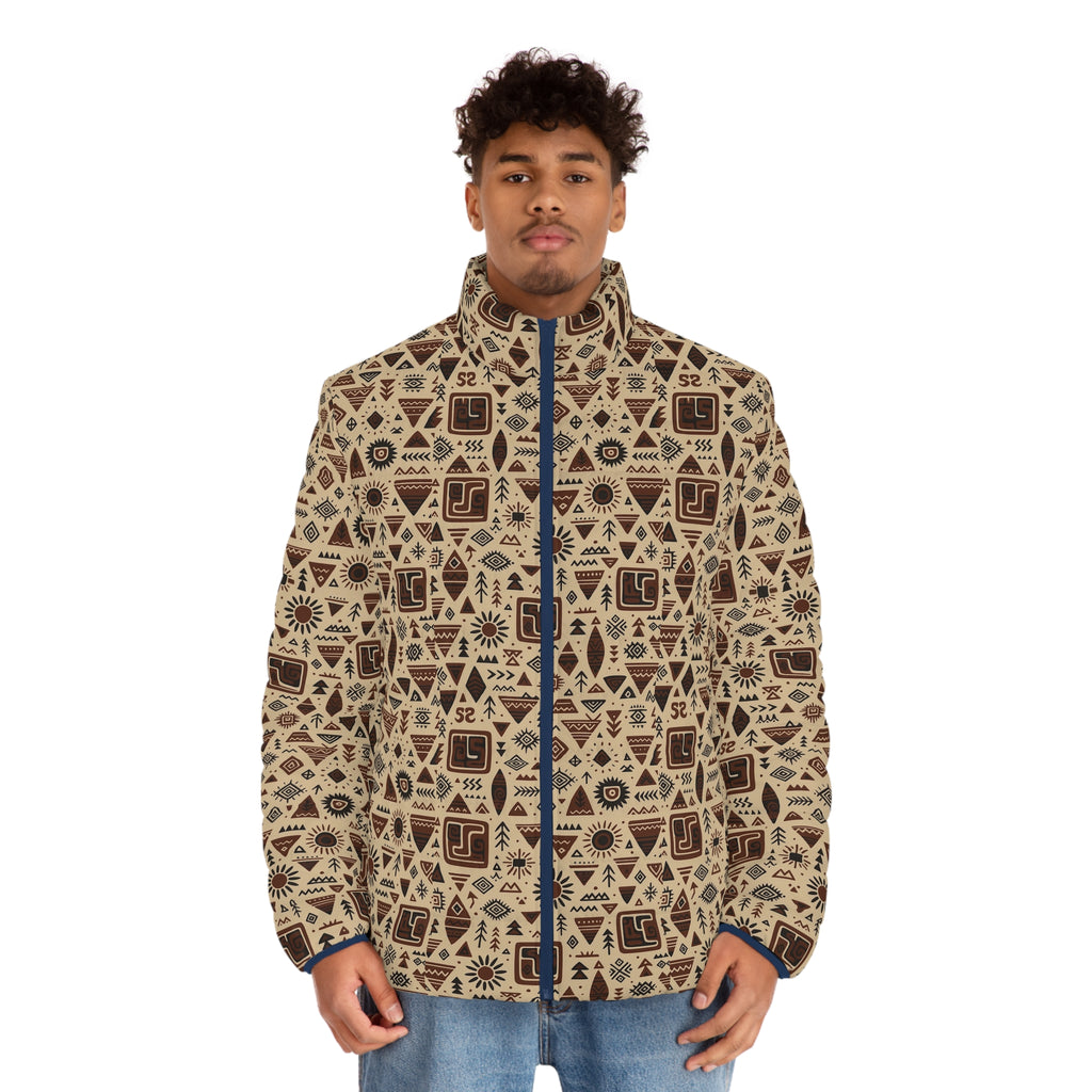 Men's Puffer Jacket (AOP)