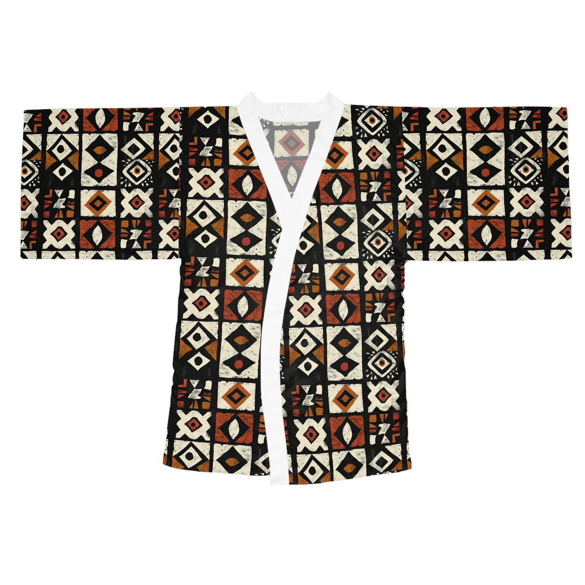 Long Sleeve Kimono Robe (AOP)