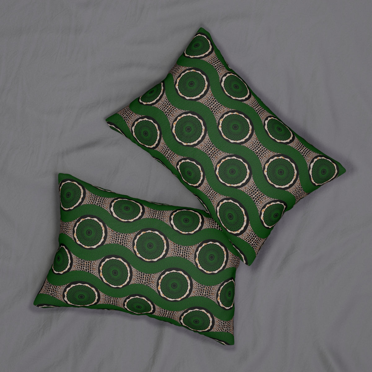 Spun Polyester Lumbar Pillow