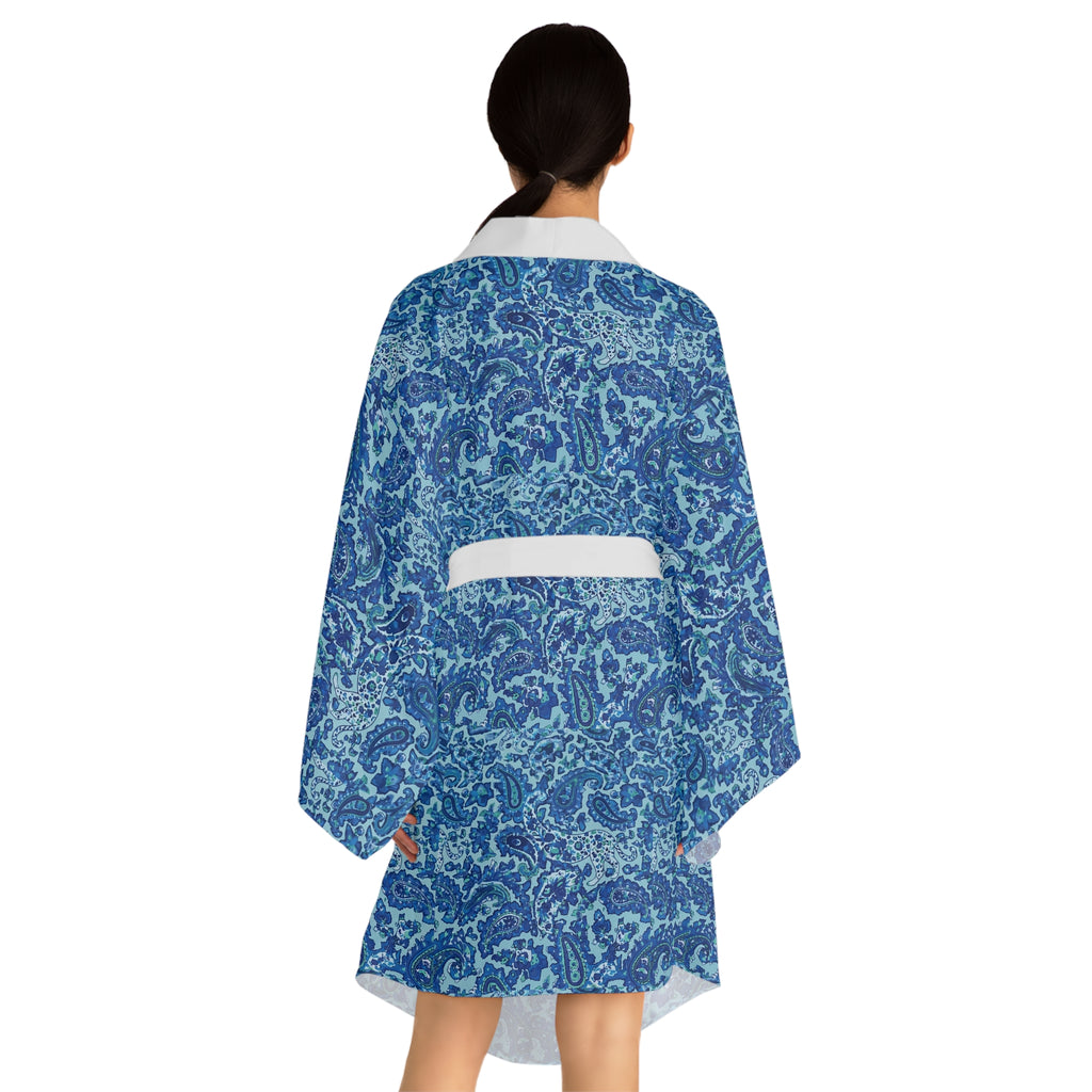 Long Sleeve Kimono Robe (AOP)