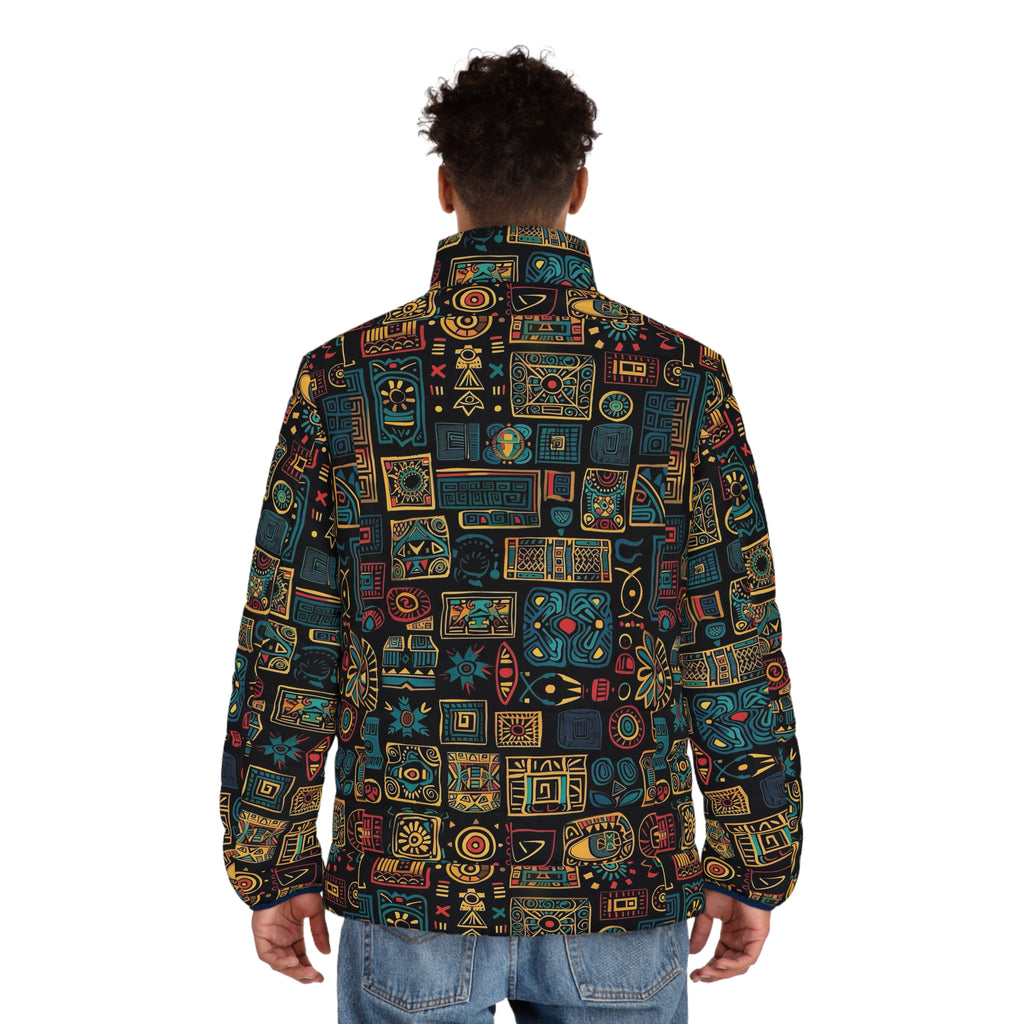 Men's Puffer Jacket (AOP)