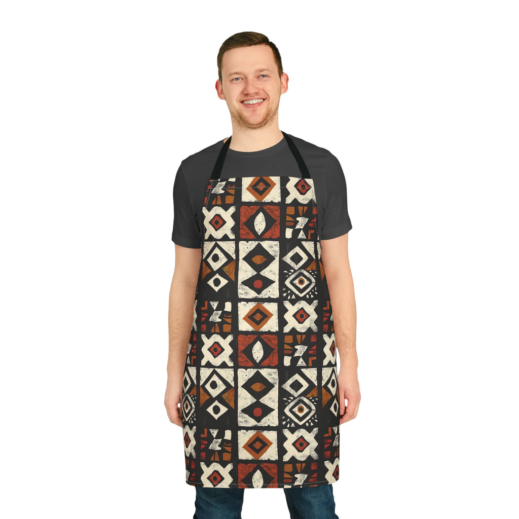 Apron, 5-Color Straps (AOP)