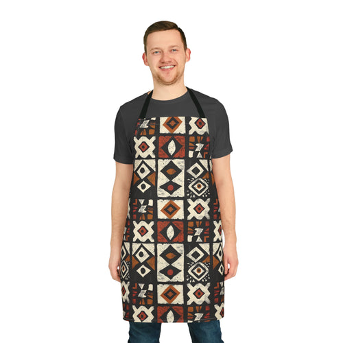 Apron, 5-Color Straps (AOP)