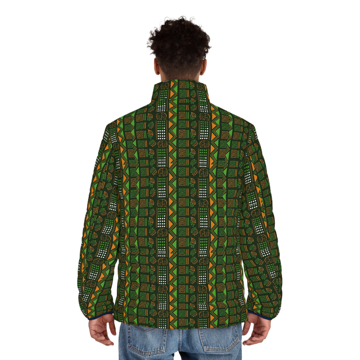Men's Puffer Jacket (AOP)