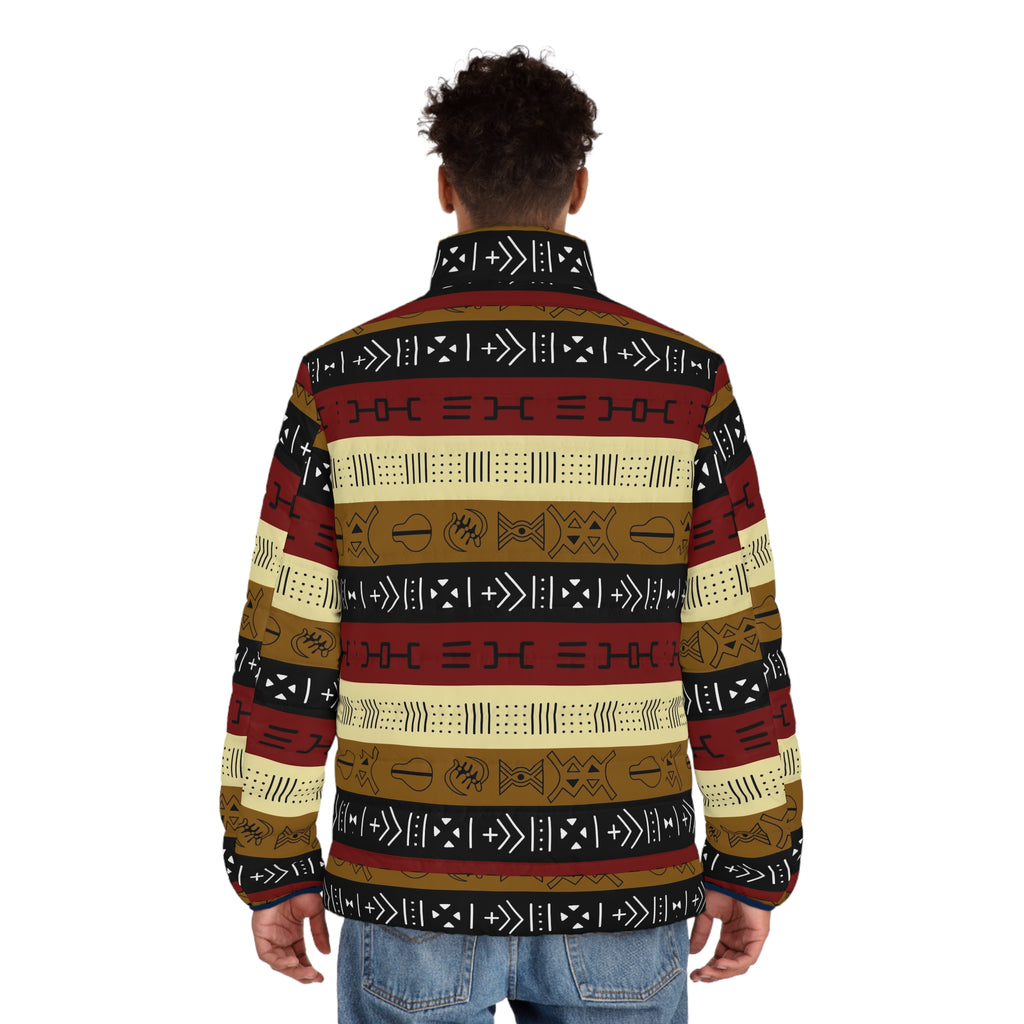 Men's Puffer Jacket (AOP)