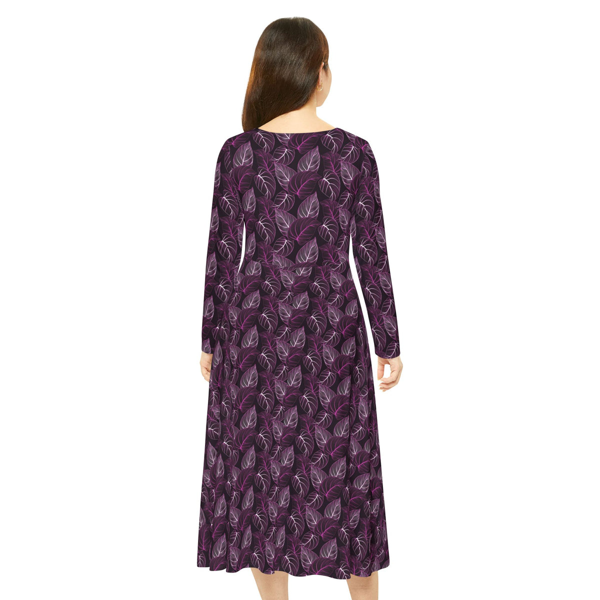 Women's Long Sleeve Dance Dress (AOP)