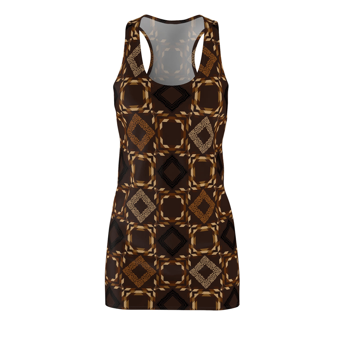 Women's Cut & Sew Racerback Dress (AOP)
