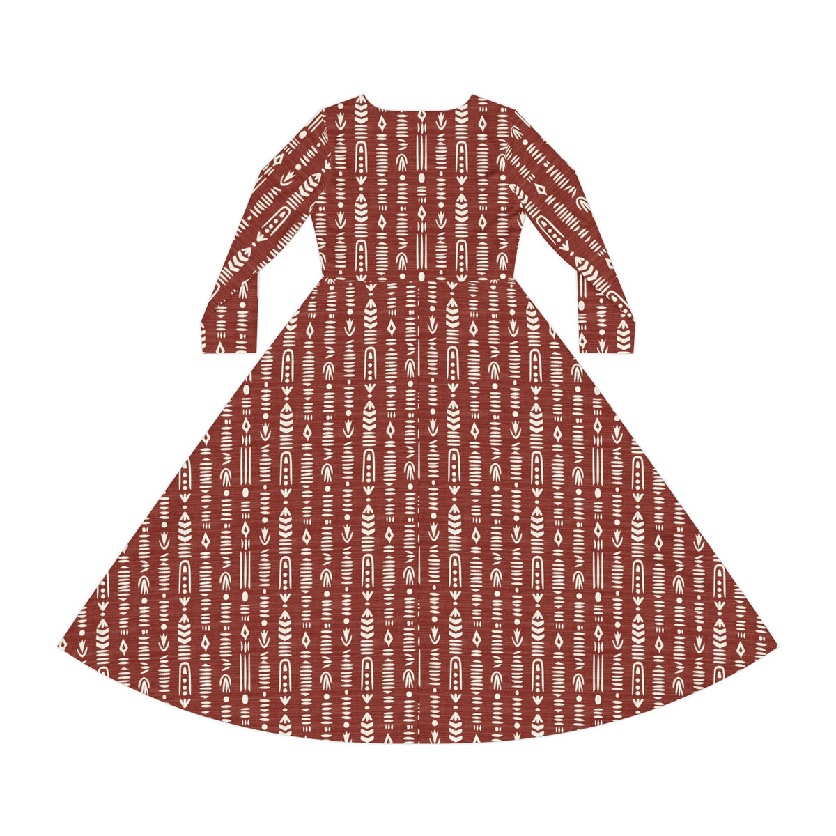 Women's Long Sleeve Dance Dress (AOP)