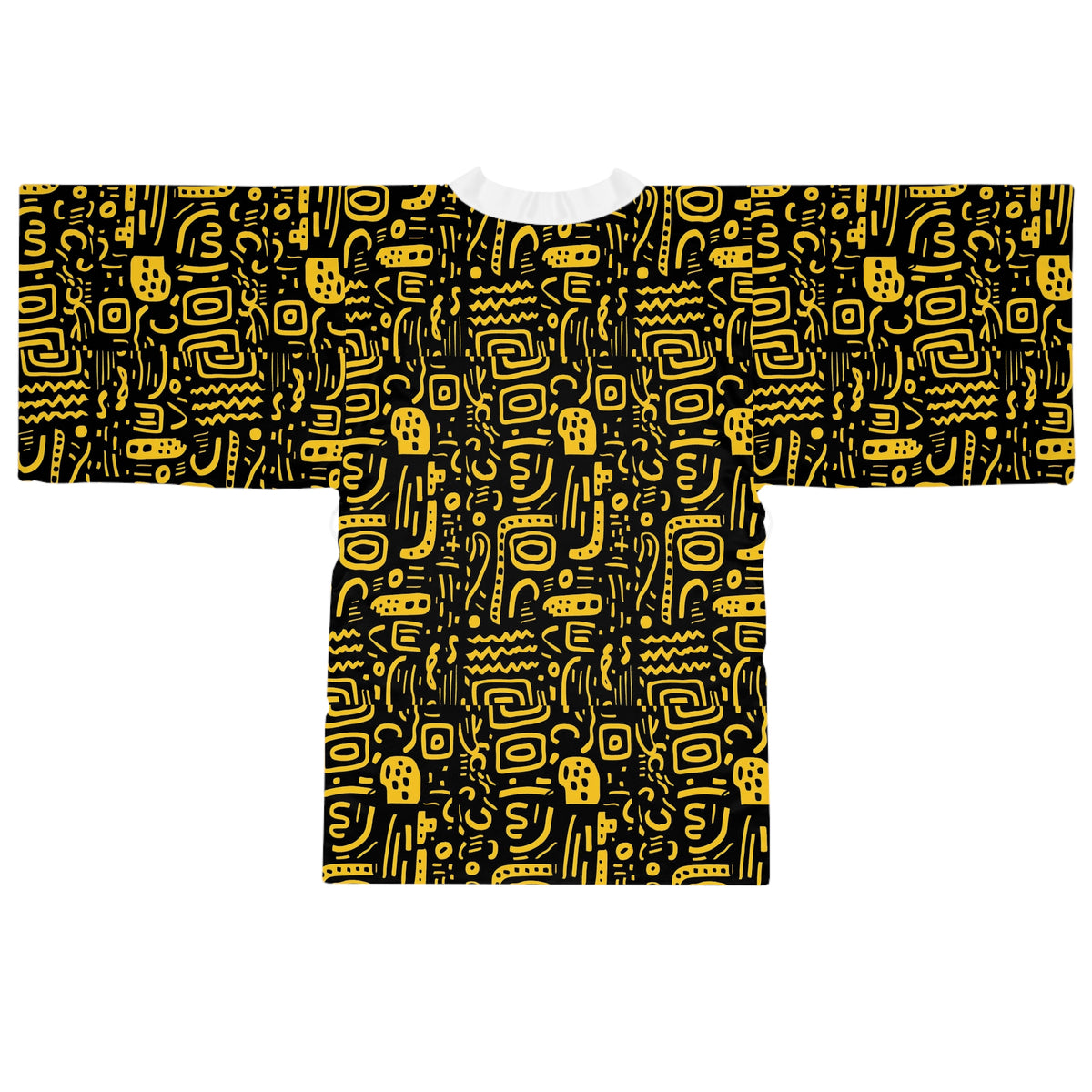 Long Sleeve Kimono Robe (AOP)