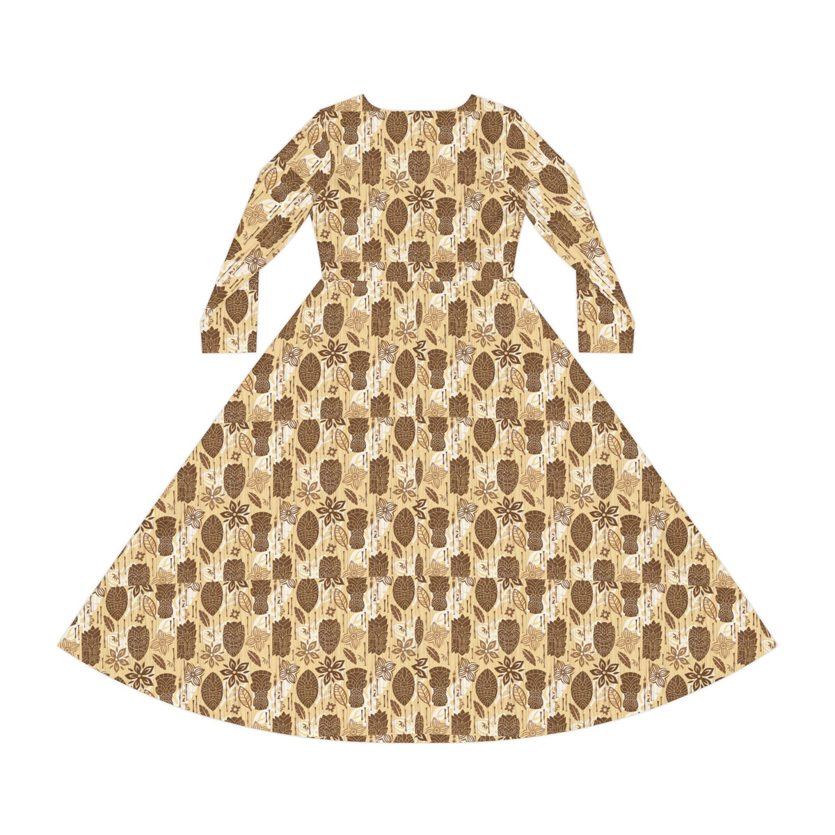 Women's Long Sleeve Dance Dress (AOP)