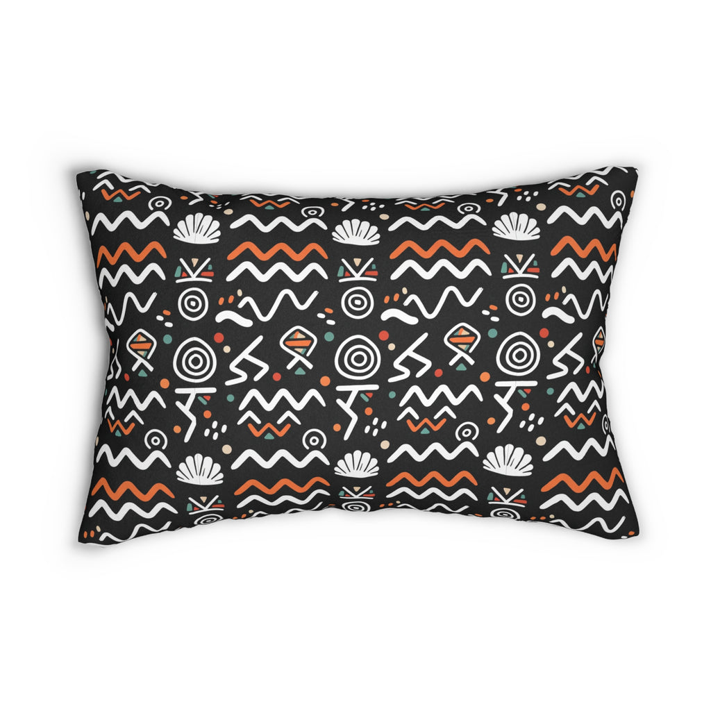 Spun Polyester Lumbar Pillow