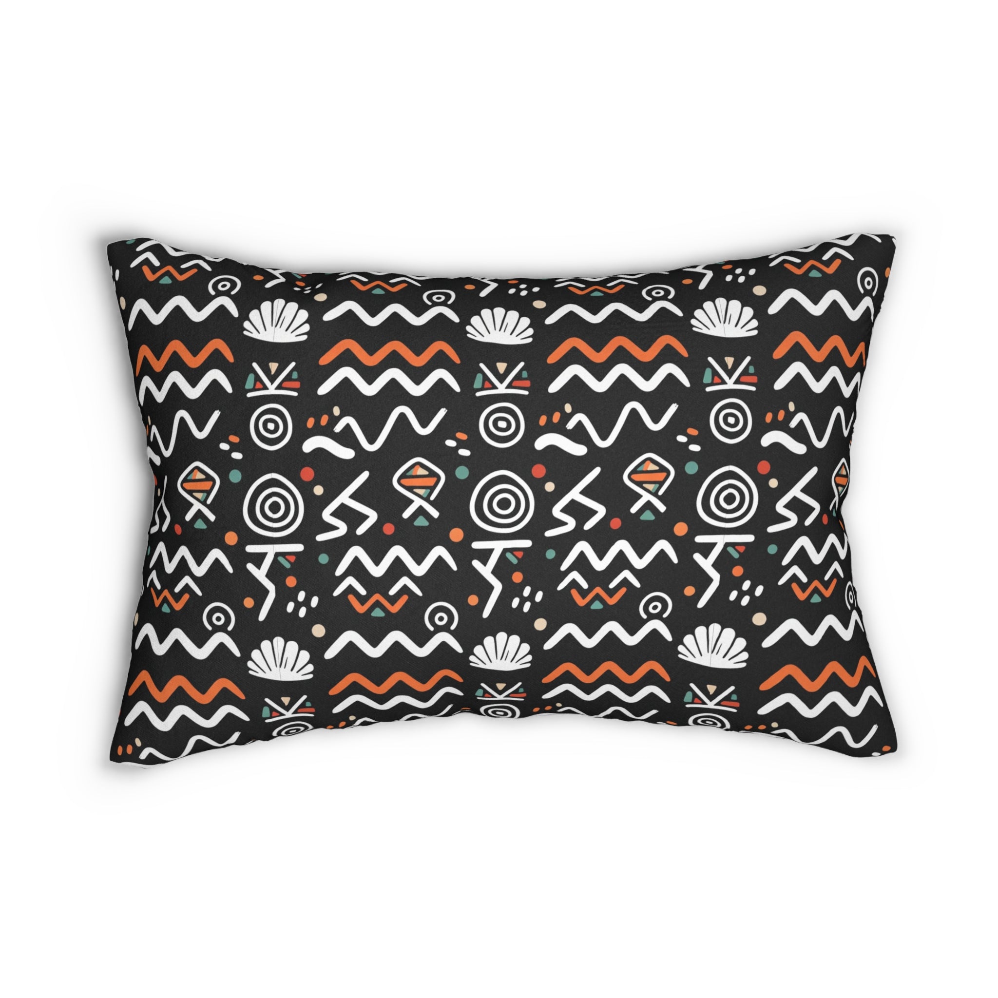 Spun Polyester Lumbar Pillow